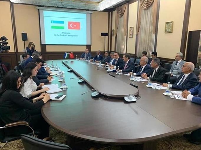 TOBB President M.Rifat Hisarcıklıoğlu and Ferudun Torunoğlu Attended the Turkic Council Business and Investment Forum in Uzbekistan